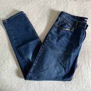 Old Navy Athletic Straight Leg Medium Wash Jeans